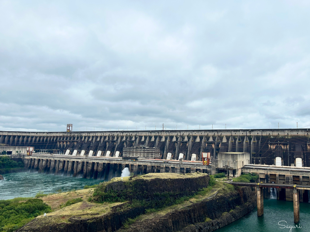 Vista das Turbinas - Usina de Itaipu Binacional