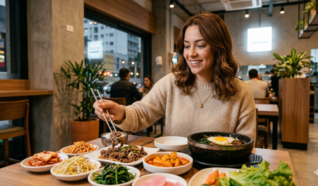 Experiência no restaurante coreano Moah em São Paulo