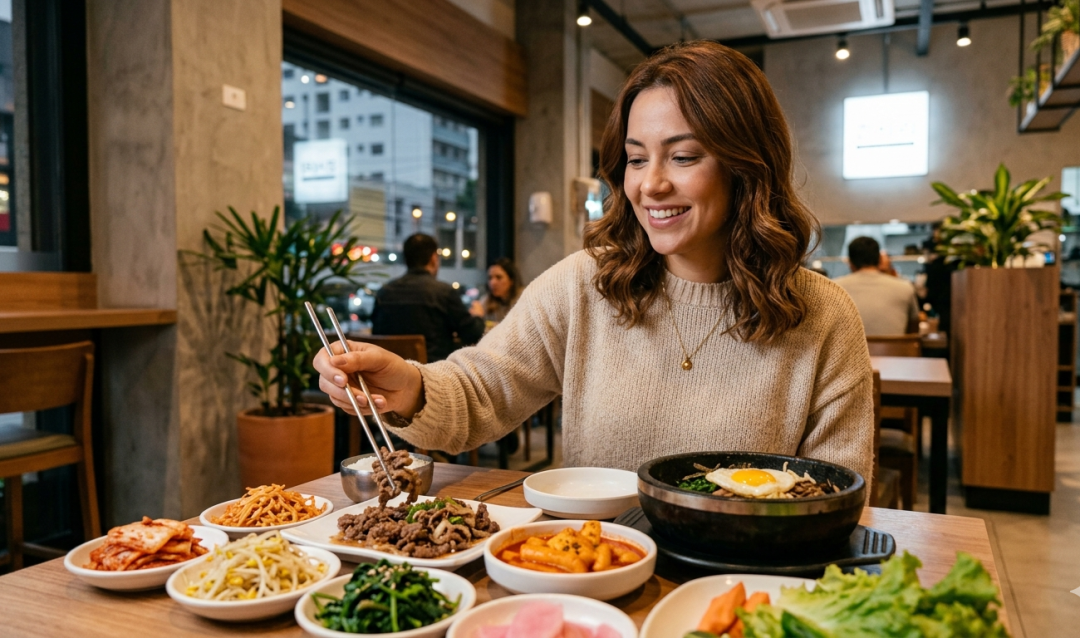 Experiência no restaurante coreano Moah em São Paulo